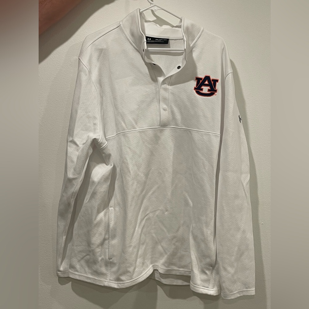 Under Armour White Men's Auburn Henley